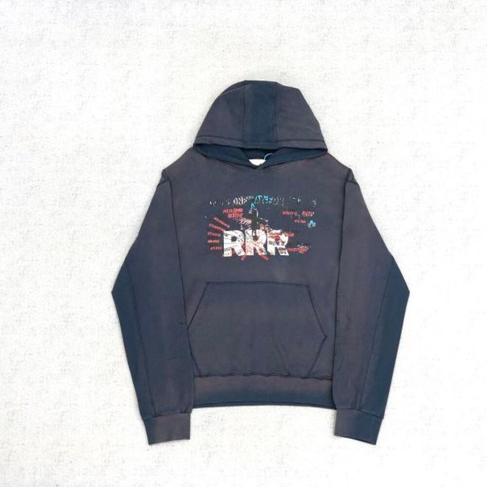 RIVINGTON ROI REBIS 123 Grey Hoodie